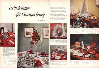 Better Homes & Gardens December 1953 Magazine Article: Page 58