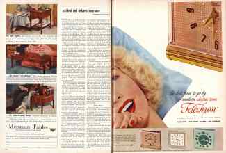 Better Homes & Gardens December 1953 Magazine Article: Page 162