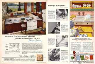 Better Homes & Gardens December 1953 Magazine Article: Page 168