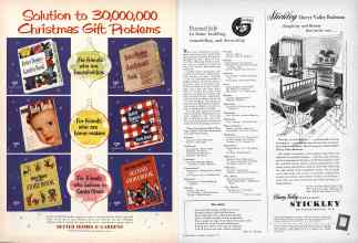 Better Homes & Gardens December 1953 Magazine Article: Page 180