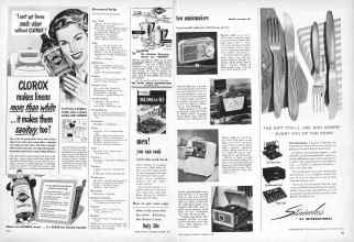 Better Homes & Gardens December 1953 Magazine Article: Page 182