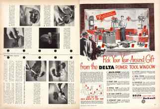 Better Homes & Gardens December 1953 Magazine Article: Page 190