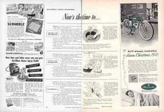 Better Homes & Gardens December 1953 Magazine Article: Now's the time to ...