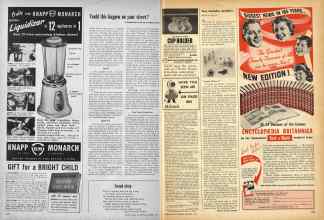 Better Homes & Gardens December 1953 Magazine Article: Page 208