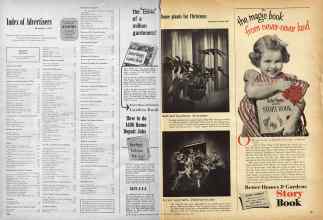 Better Homes & Gardens December 1953 Magazine Article: Page 220