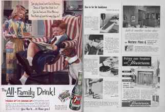 Better Homes & Gardens January 1954 Magazine Article: Page 34