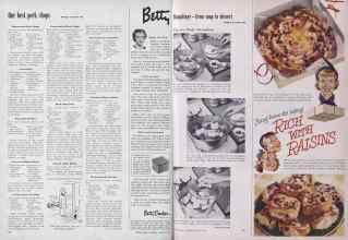 Better Homes & Gardens January 1954 Magazine Article: Page 90