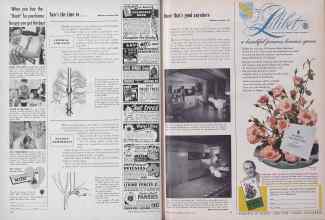 Better Homes & Gardens January 1954 Magazine Article: Page 114