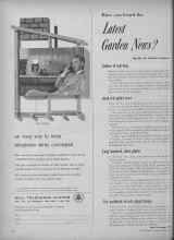 Better Homes & Gardens February 1954 Magazine Article: Have you heard the Latest Garden News?