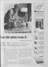 Better Homes & Gardens February 1954 Magazine Article: If your child suddenly becomes ill