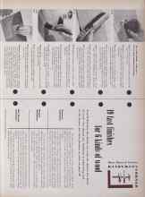 Better Homes & Gardens February 1954 Magazine Article: 19 fast finishes for 6 kinds of wood