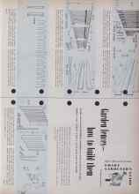Better Homes & Gardens February 1954 Magazine Article: Garden fences how to build them
