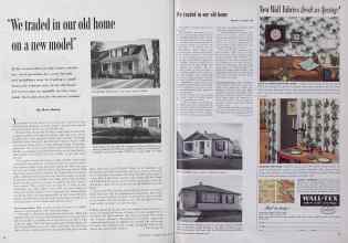 Better Homes & Gardens February 1954 Magazine Article: Page 36