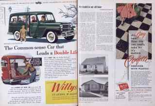 Better Homes & Gardens February 1954 Magazine Article: Page 40