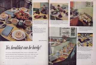 Better Homes & Gardens February 1954 Magazine Article: Page 84