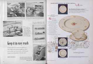 Better Homes & Gardens February 1954 Magazine Article: Page 110