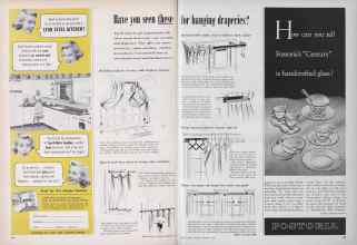 Better Homes & Gardens February 1954 Magazine Article: Page 144