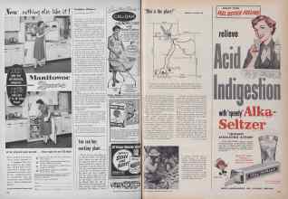 Better Homes & Gardens February 1954 Magazine Article: Page 152