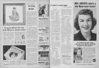 Better Homes & Gardens February 1954 Magazine Article: Page 156