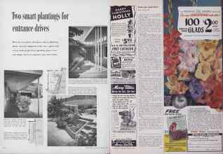 Better Homes & Gardens February 1954 Magazine Article: Page 174