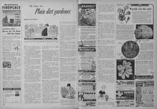 Better Homes & Gardens February 1954 Magazine Article: The diary of a Plain dirt gardener