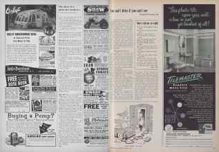 Better Homes & Gardens February 1954 Magazine Article: Page 190