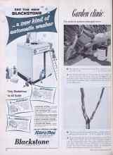 Better Homes & Gardens March 1954 Magazine Article: Garden clinic