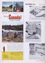 Better Homes & Gardens March 1954 Magazine Article: This year: Canada!