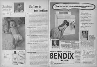 Better Homes & Gardens March 1954 Magazine Article: Page 8