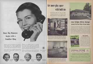 Better Homes & Gardens March 1954 Magazine Article: Page 16