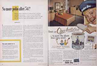 Better Homes & Gardens March 1954 Magazine Article: Page 38