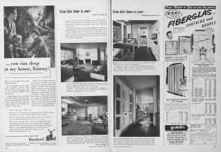 Better Homes & Gardens March 1954 Magazine Article: Page 46