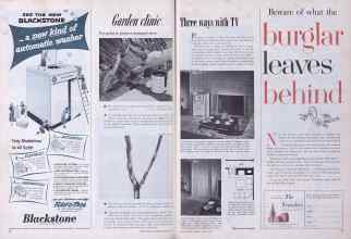 Better Homes & Gardens March 1954 Magazine Article: Page 50