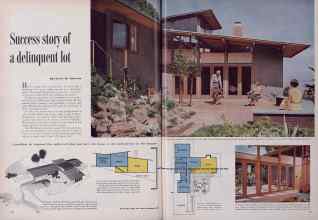 Better Homes & Gardens March 1954 Magazine Article: Success story of a delinquent lot