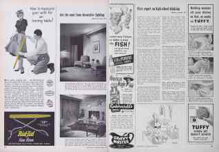 Better Homes & Gardens March 1954 Magazine Article: Page 136