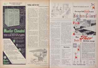 Better Homes & Gardens March 1954 Magazine Article: Page 150