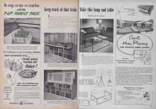 Better Homes & Gardens March 1954 Magazine Article: Page 154
