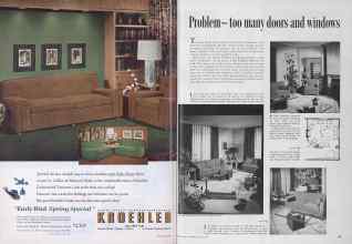 Better Homes & Gardens March 1954 Magazine Article: Page 198