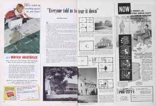 Better Homes & Gardens March 1954 Magazine Article: