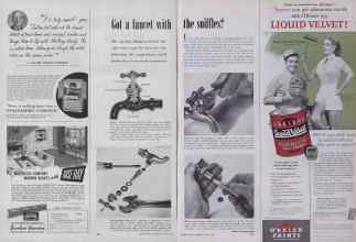 Better Homes & Gardens March 1954 Magazine Article: Got a faucet with the sniffles?