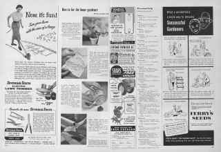 Better Homes & Gardens March 1954 Magazine Article: Page 250