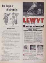 Better Homes & Gardens April 1954 Magazine Article: How do you do at introducing?