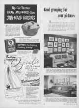 Better Homes & Gardens April 1954 Magazine Article: Good grouping for your pictures