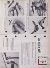 Better Homes & Gardens April 1954 Magazine Article: How big is a nail?