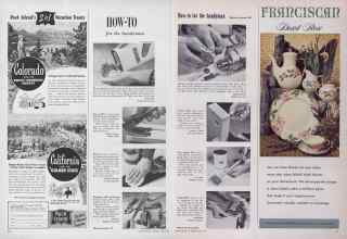 Better Homes & Gardens April 1954 Magazine Article: Page 38