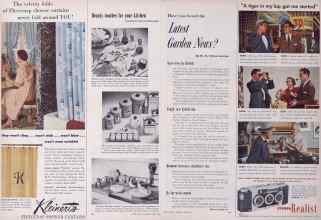 Better Homes & Gardens April 1954 Magazine Article: Page 46