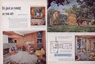 Better Homes & Gardens April 1954 Magazine Article: It's just as young as you are
