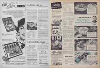 Better Homes & Gardens April 1954 Magazine Article: Page 136