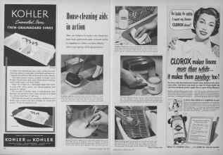 Better Homes & Gardens April 1954 Magazine Article: Page 140