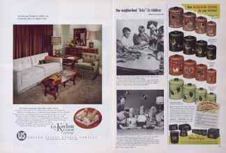 Better Homes & Gardens April 1954 Magazine Article: Page 154